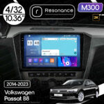 Магнітола Volkswagen Passat B8 (2014-2023) Resonance M300 4/32, 2K 10.36" QLED