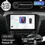 Магнітола Volkswagen Passat B8 (2014-2023) DUDU 5 10.36" QLED, 4/32