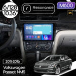 Магнітола Volkswagen Passat NMS (2011-2016) [Black Wood] Resonance M600 6/128, 2K 10.36" QLED
