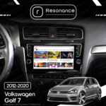 Магнітола Volkswagen Golf 7 (2012-2020) [Black, з кнопками] Resonance M700 8/128, 9" 360 QLED - Зображення 5