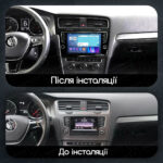 Магнітола Volkswagen Golf 7 (2012-2020) [Black, з кнопками] Resonance M200 2/32, 9" 360 QLED - Зображення 2