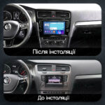 Магнітола Volkswagen Golf 7 (2012-2020) [Black, з кнопками] Resonance M500 4/64, 2K 9.5" QLED - Зображення 2