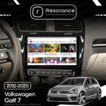 Магнітола Volkswagen Golf 7 (2012-2020) [Black] Resonance M200 2/32, 2K 10.36" 360 QLED - Зображення 5