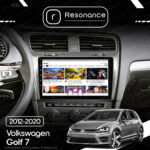 Магнітола Volkswagen Golf 7 (2012-2020) [Silver] Resonance Y9 2/32, 10" (8163, DSP) - Зображення 5