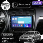 Магнітола Volkswagen Golf 7 (2012-2020) [Gray] Resonance M700 8/128, 10" QLED