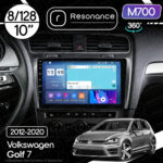 Магнітола Volkswagen Golf 7 (2012-2020) [Gray] Resonance M700 8/128, 10" 360 QLED