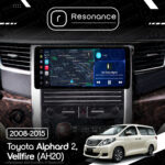 Магнітола Toyota Alphard 2 (AH20) (2008-2015) [Low] DUDU 7 10.33" QLED, 6/64, 360 (Style A) - Зображення 8