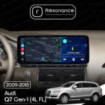 Магнітола Audi Q7 (4L FL) (2009-2015) Resonance L600 6/128 12.3" QLED, 360 (Mercedes-Benz Style) - Зображення 8