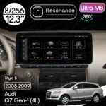 Магнітола Audi Q7 (4L) (2005-2009) Resonance Ultra M8 (7862) 8/256, 12.3" QLED, 360 (Benz Style)
