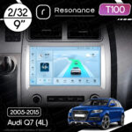 Магнітола Audi Q7 Gen-1 (4L) (2005-2015) Resonance Ultra T100 2/32, 9" IPS (CarPlay)