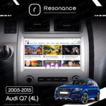 Магнітола Audi Q7 Gen-1 (4L) (2005-2015) Resonance Ultra T100 2/32, 9" IPS (CarPlay) - Зображення 6