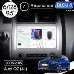 Магнітола Audi Q7 Gen-1 (4L) (2005-2015) DUDU 5 9.5" QLED, 6/128