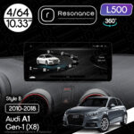Магнітола Audi A1 (2010-2018) Resonance L500 4/64 10.33" QLED, 360 (Mercedes-Benz Style)