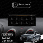 Магнітола Audi A1 (2010-2018) Resonance Ultra M6 (7862) 6/128, 10.25" QLED, 360 (Audi Style) - Зображення 6