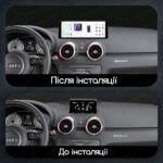 Магнітола Audi A1 (2010-2018) DUDU 7 12.3" 2K QLED, 6/64, 360 (Style C) - Зображення 2