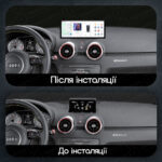 Магнітола Audi A1 (2010-2018) DUDU 7 12.3" 2K QLED, 12/256, 360 (Style A) - Зображення 2