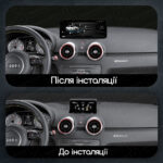 Магнітола Audi A1 (8X) (2010-2018) Resonance X20 PRO 4/64 12.3" 2K QLED (Benz Style) - Зображення 2