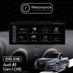 Магнітола Audi A1 (2010-2018) Resonance L500 4/64 12.3" QLED, 360 (Audi Style) - Зображення 7