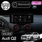 Магнітола Audi Q2 (2016-2026) Resonance Ultra M8 (7862) 8/256, 12.3" QLED, 360 (Audi Style)
