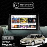 Магнітола Renault Megane 2 (2002-2009) Resonance M500 4/64, 9" QLED - Зображення 5