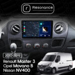 Магнітола Renault Master 3 (2010-2019) Resonance M300 4/64, 10" QLED - Зображення 6