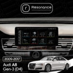 Магнітола Audi A8 Gen-3 (2009-2017) Resonance L500 4/64 10.33" QLED, 360 (Mercedes-Benz Style) - Зображення 7