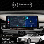 Магнітола Audi A8 Gen-3 (2009-2017) Resonance L500 4/64 12.3" QLED, 360 (BMW Style) - Зображення 8
