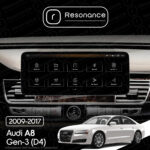 Магнітола Audi A8 Gen-3 (2009-2017) Resonance L500 4/64 12.3" QLED, 360 (Mercedes-Benz Style) - Зображення 6