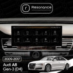 Магнітола Audi A8 Gen-3 (2009-2017) Resonance L600 6/128 12.3" QLED, 360 (Audi Style) - Зображення 6