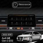 Магнітола Audi A8 Gen-2 (2002-2010) Resonance L500 4/64 10.33" QLED, 360 (BMW Style) - Зображення 6