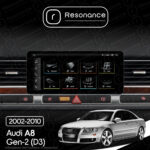 Магнітола Audi A8 Gen-2 (2002-2010) Resonance L600 6/128 10.33" QLED, 360 (Audi Style) - Зображення 7