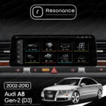 Магнітола Audi A8 Gen-2 (2002-2010) Resonance L600 6/128 12.3" QLED, 360 (BMW Style) - Зображення 7