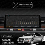 Магнітола Audi A8 Gen-2 (2002-2010) Resonance L600 6/128 12.3" QLED, 360 (BMW Style) - Зображення 9