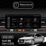 Магнітола Audi A8 Gen-2 (2002-2010) Resonance L500 4/64 12.3" QLED, 360 (Mercedes-Benz Style) - Зображення 7