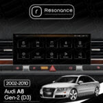 Магнітола Audi A8 Gen-2 (2002-2010) Resonance L500 4/64 12.3" QLED, 360 (Audi Style) - Зображення 6