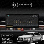 Магнітола Audi A8 Gen-2 (2002-2010) Resonance L500 4/64 12.3" QLED, 360 (Audi Style) - Зображення 9