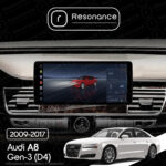Магнітола Audi A8 Gen-3 (2009-2017) DUDU 7 10.33" QLED, 6/64, 360 (Style A) - Зображення 6