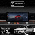 Магнітола Audi A8 Gen-2 (2002-2010) DUDU 7 10.33" QLED, 6/64, 360 (Style A) - Зображення 6