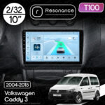 Магнітола Volkswagen Caddy 3 (2004-2015) Resonance Ultra T100 2/32, 10" IPS (CarPlay)