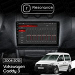 Магнітола Volkswagen Caddy 3 (2004-2015) Resonance Ultra T100 2/32, 10" IPS (CarPlay) - Зображення 8