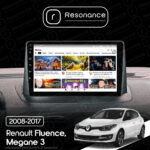 Магнітола Renault Fluence (2009-2017) Resonance M300 4/64, 9" QLED - Зображення 5