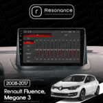 Магнітола Renault Fluence (2009-2017) Resonance Ultra T100 2/64, 9" IPS (CarPlay) - Зображення 8