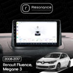 Магнітола Renault Fluence (2009-2017) DUDU 3 9" QLED, 4/64 - Зображення 7