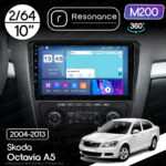 Магнітола Skoda Octavia 2 (A5) (2004-2013) [Black] Resonance M200 2/64, 10" 360 QLED