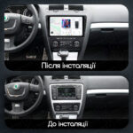 Магнітола Skoda Octavia 2 (A5) (2004-2013) [Black] DUDU 4 10.36" QLED, 4/32 - Зображення 2