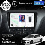 Магнітола Skoda Octavia 3 (A7) (2013-2020) DUDU 7 10.36" 2K QLED, 8/256