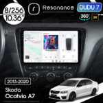 Магнітола Skoda Octavia 3 (A7) (2013-2020) DUDU 7 10.36" 2K QLED, 8/256, 360
