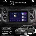 Магнітола Volkswagen Tiguan 1 FL (2011-2018) [Black] Resonance Y9 2/32, 9" (8163, DSP) - Зображення 8
