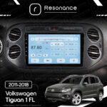 Магнітола Volkswagen Tiguan 1 FL (2011-2018) [Black] Resonance Ultra T100 2/32, 9" IPS (CarPlay) - Зображення 7