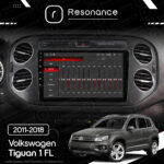 Магнітола Volkswagen Tiguan 1 FL (2011-2018) [Black] Resonance Ultra T100 2/32, 9" IPS (CarPlay) - Зображення 8